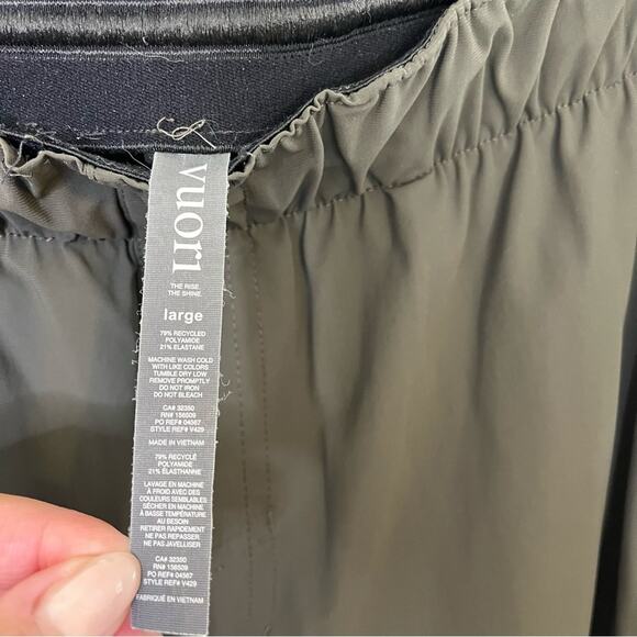 Vuori Fleet Jogger Pants Dark Oregano Mens Size L - Picture 7 of 9